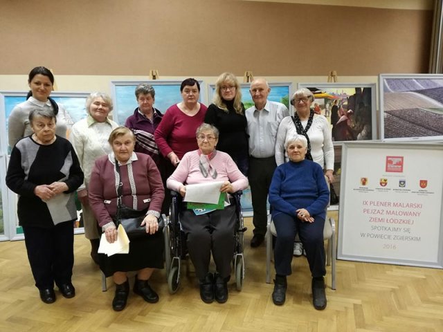 Wystawa plenerowa artystów województwa łódzkiego